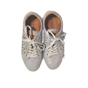 PIKOLINOS Lagos Leather Sneakers Floral Sneakers Casual Shoes Lace Up Blue 39